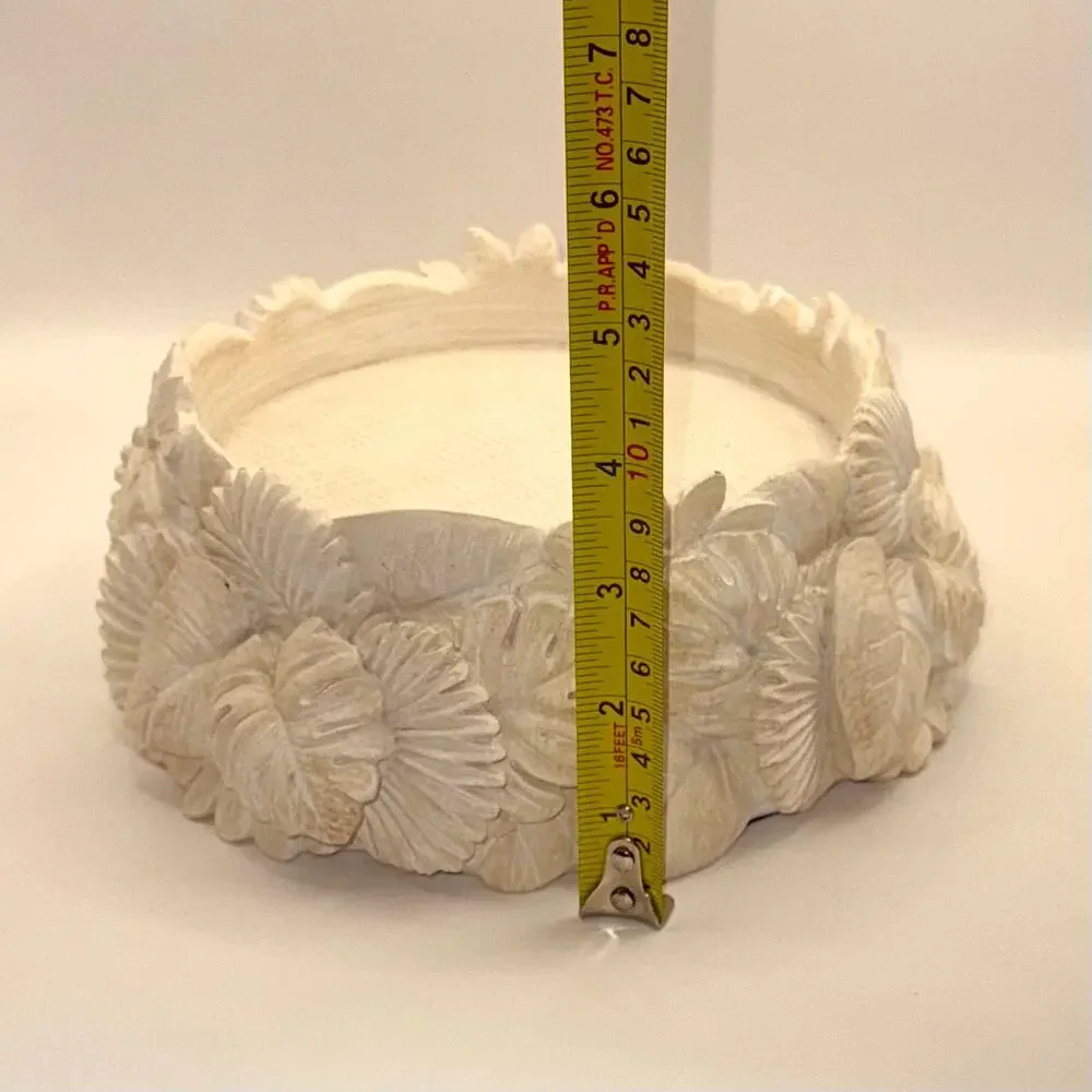 HomeWorx by Harry Slatkin Tropical Leaf Candle Holder Pedestal